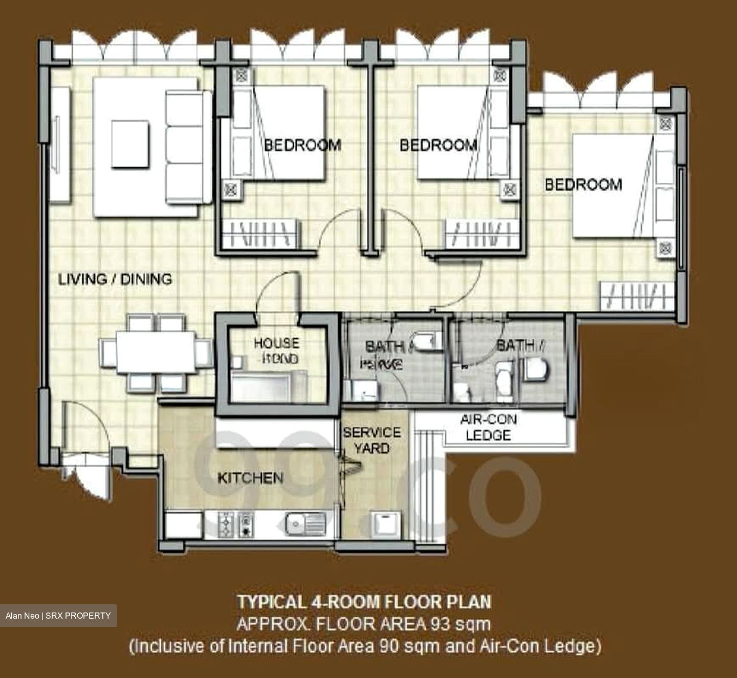 Blk 178B Rivervale Arc (Sengkang), HDB 4 Rooms #591769111